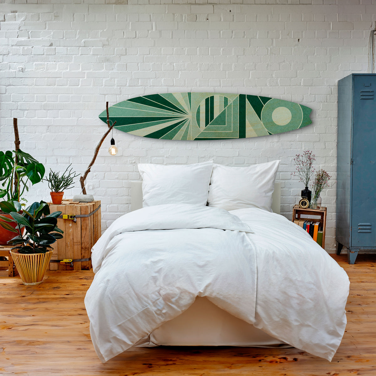 RHYTMIC GRID Surfboard Decorative Panel