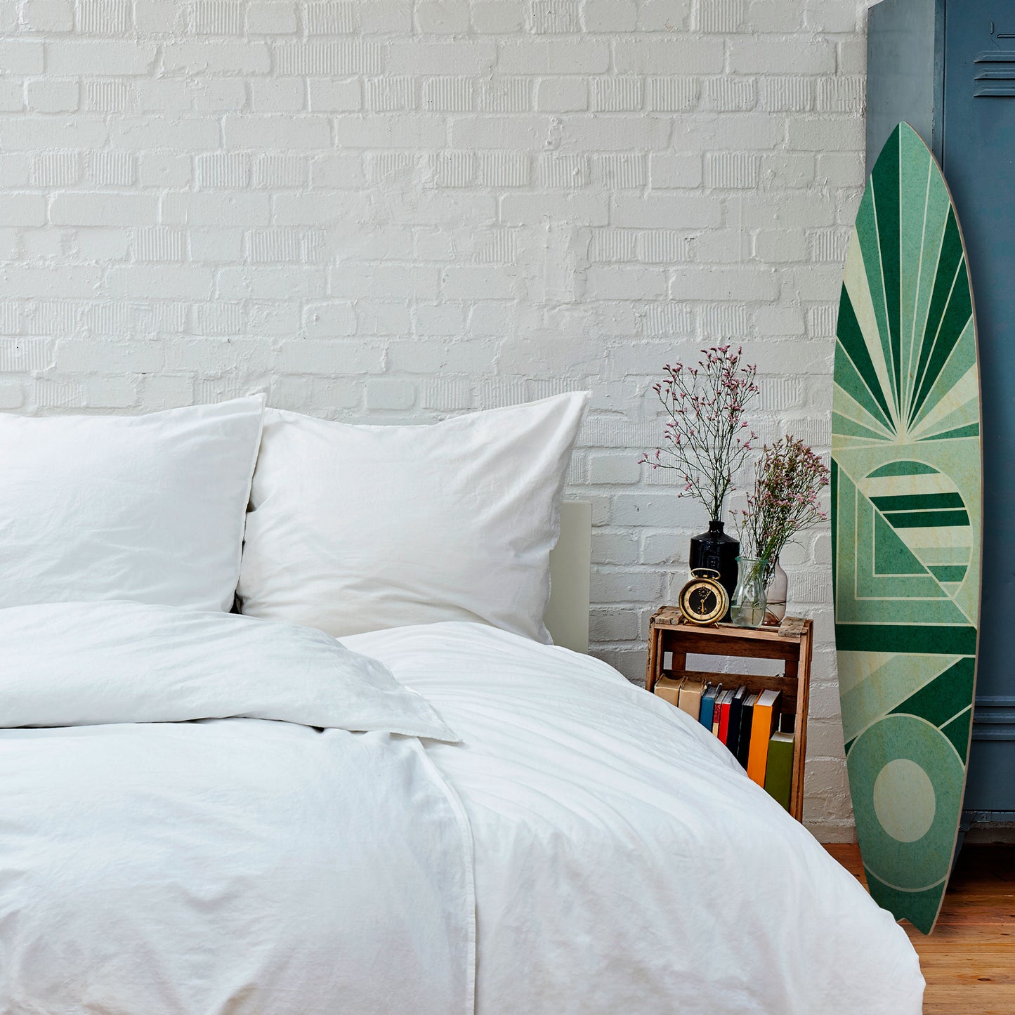 RHYTMIC GRID Tavola da surf decorativa in compensato