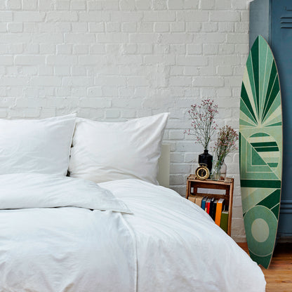 RHYTMIC GRID Tavola da surf decorativa in compensato