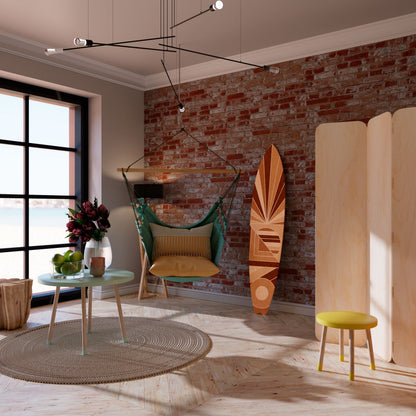 RADIANT MOSAIC Surfboard Decorative Panel