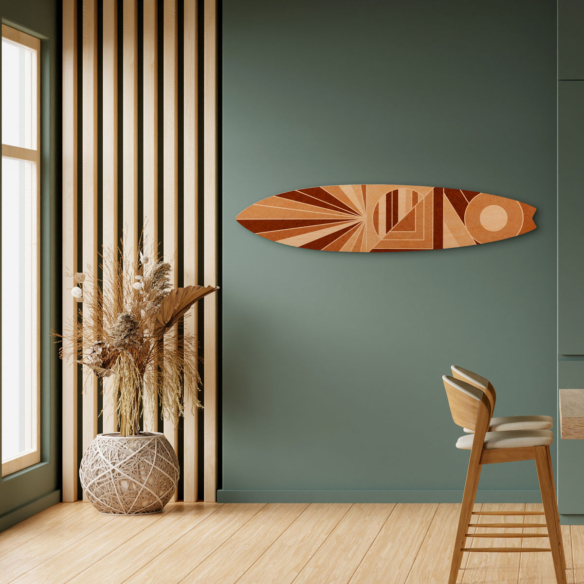 RADIANT MOSAIC Surfboard Decorative Panel