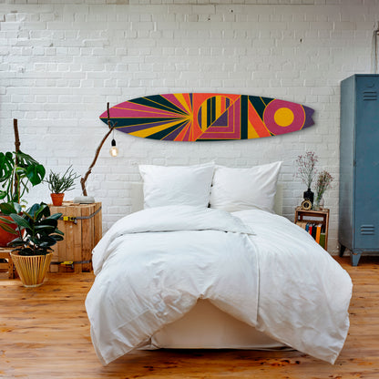 FUSION PATTERNS Surfboard Decorative Panel