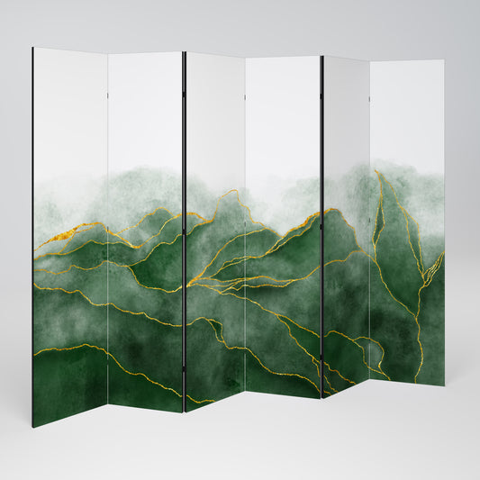 PARETE DIVISORIA DECORATIVA A 6 PANNELLI EXPENSIVE NATURE