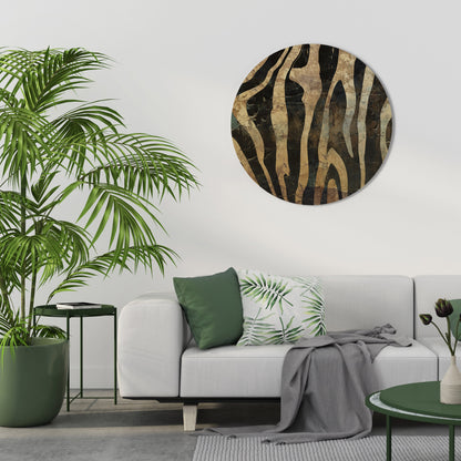 RUSTIC DANCE Round Wall Art