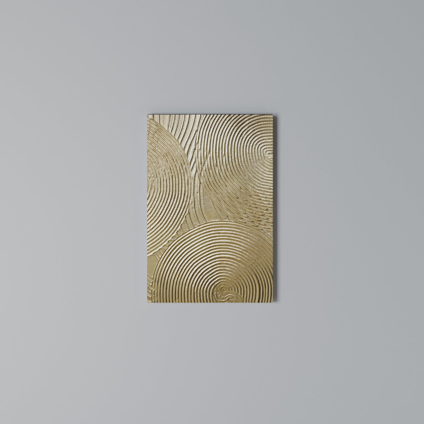 GOLDEN WAVES UNFOLD Stampa su Tela Verticale