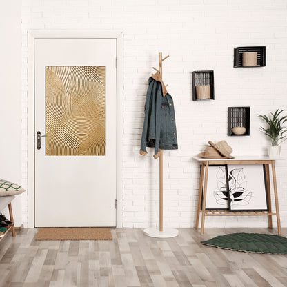 GOLDEN WAVES UNFOLD Poster verticale staccabile e attaccabile