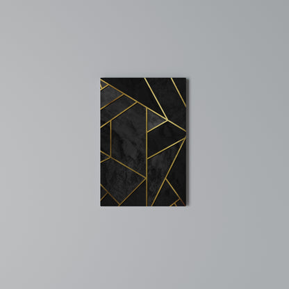 GLINTING GEOMETRIC DREAMS Stampa su Tela Verticale