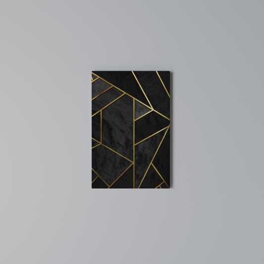 GLINTING GEOMETRIC DREAMS Stampa su Tela Verticale