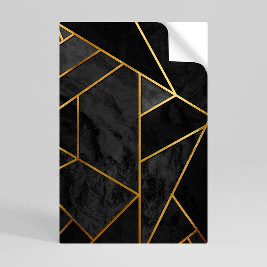 Poster verticale staccabile e attaccabile GLINTING GEOMETRIC DREAMS