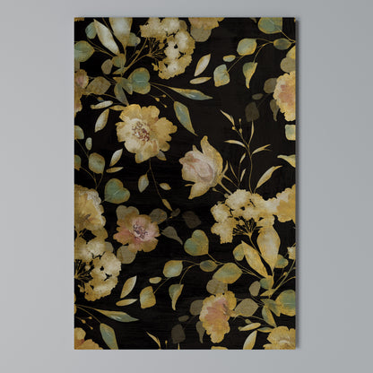 MODEST FLORAL Stampa su Tela Verticale