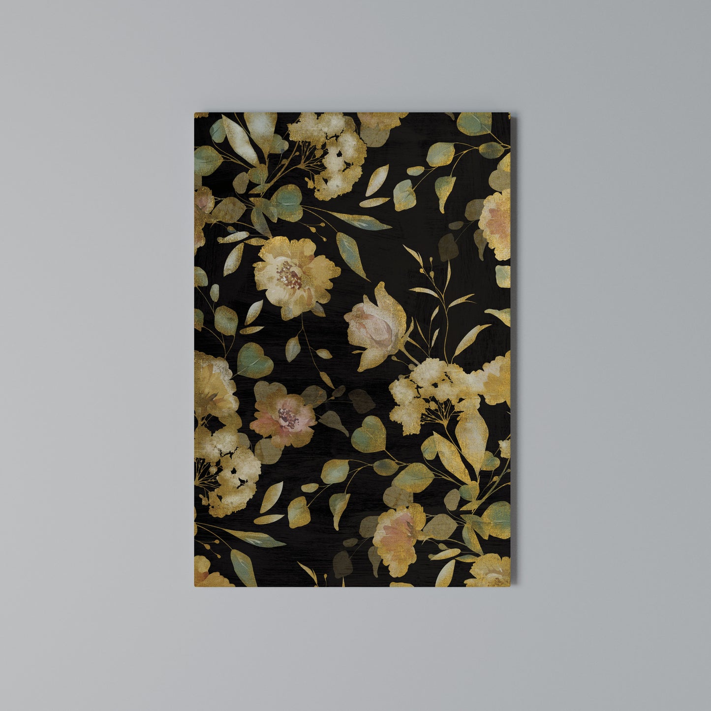 MODEST FLORAL Stampa su Tela Verticale