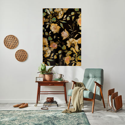Poster verticale staccabile e attaccabile MODEST FLORAL