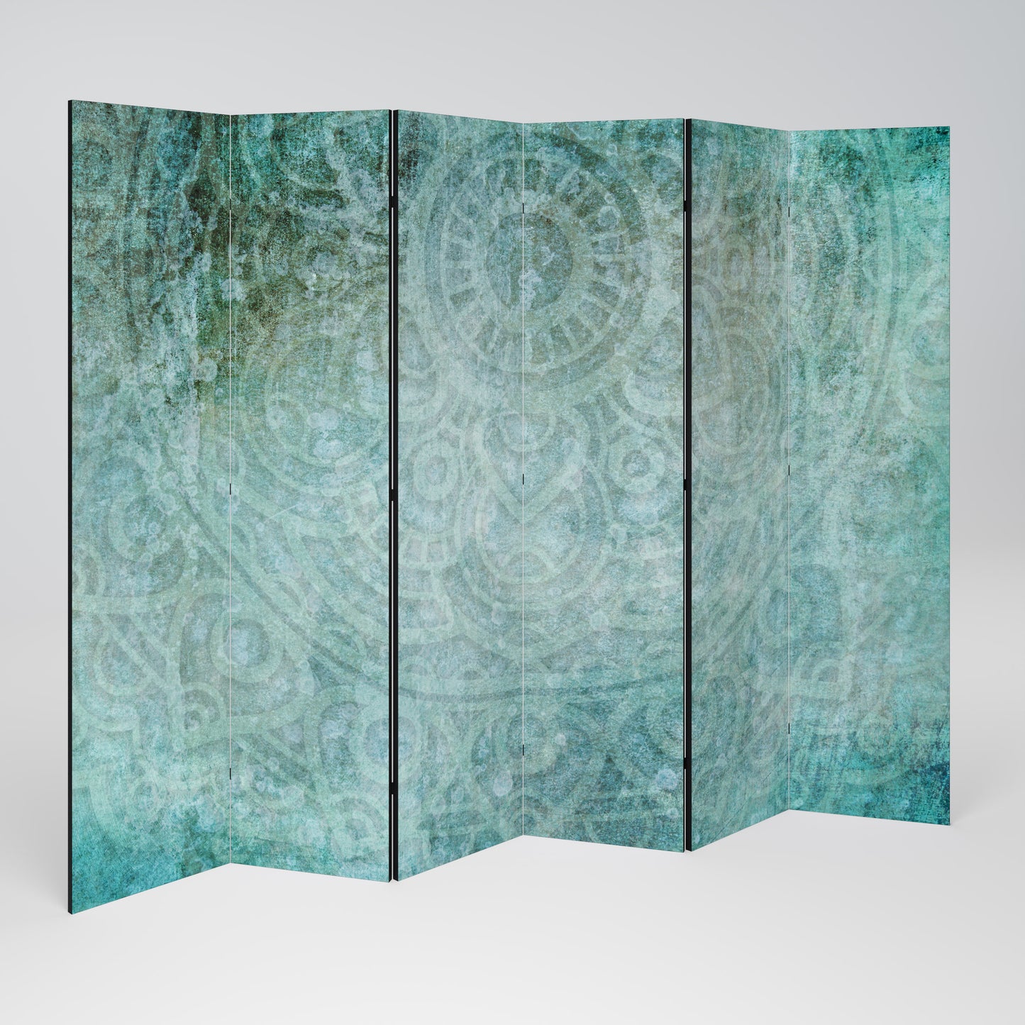 TIMELESS TEXTURAL TIDE Divisorio decorativo per ambienti a 6 pannelli