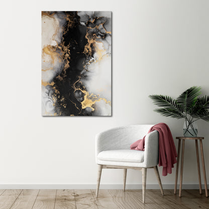 MARBLE OF TOMMORROW Stampa su tela verticale