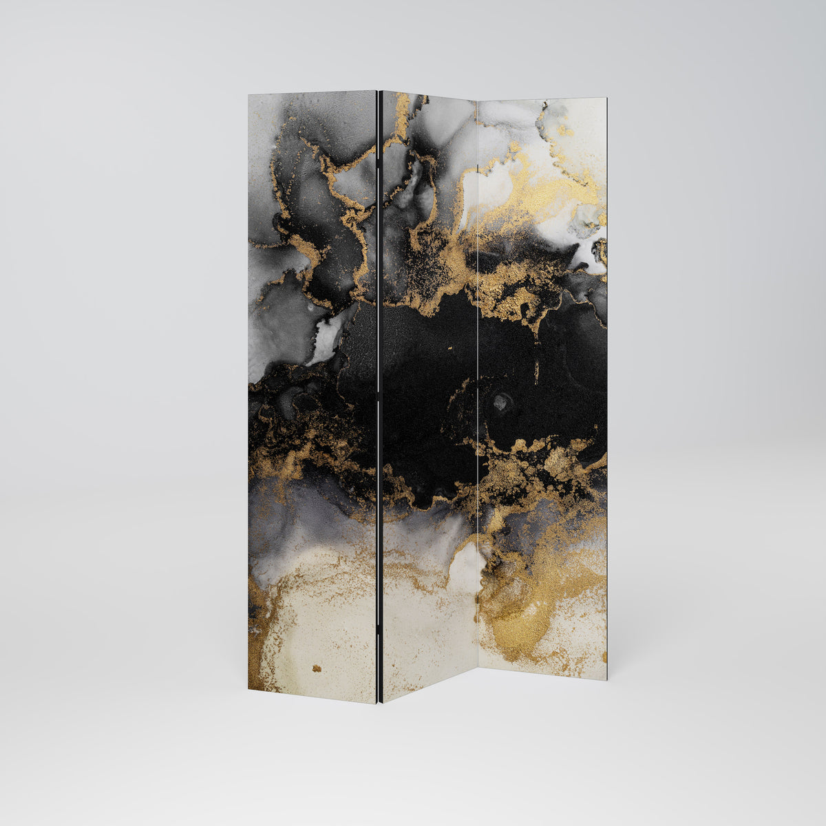 MARBLE OF TOMMORROW Decorative 3-Panel Room Divider