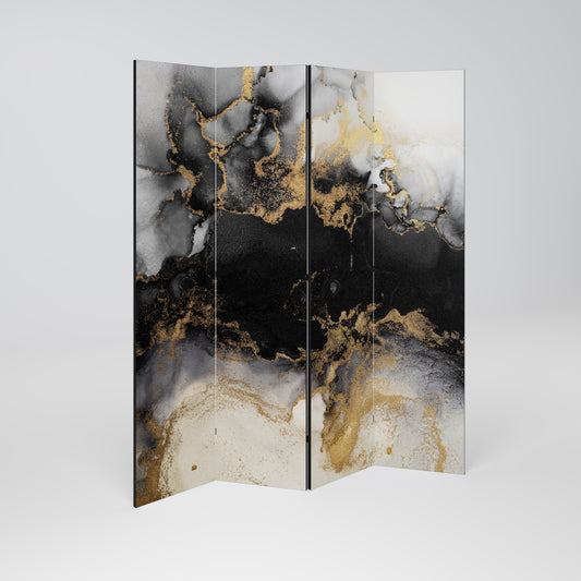 MARBLE OF TOMMORROW Divisorio decorativo per ambienti a 4 pannelli