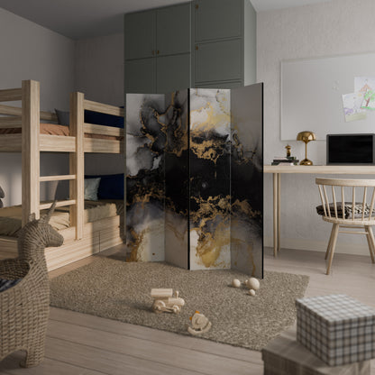 MARBLE OF TOMMORROW Divisorio decorativo per ambienti a 4 pannelli