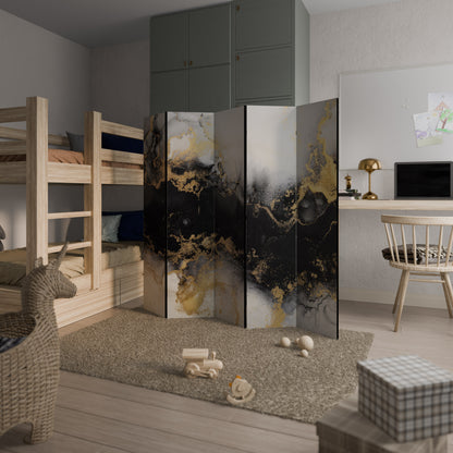 MARBLE OF TOMMORROW Divisorio decorativo per ambienti a 5 pannelli