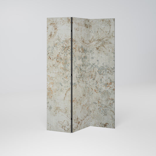Divisorio decorativo per ambienti a 3 pannelli FADED ELEGANCE