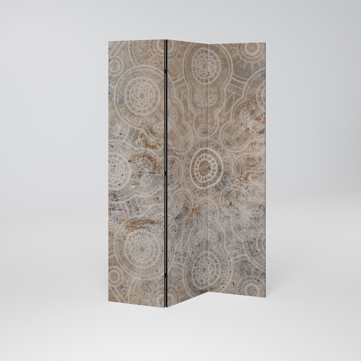 ENIGMATIC PATTERNS Paravento Decorativo a 3 Pannelli