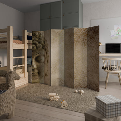 SCENA DI MEDITAZIONE MISTICA Divisorio decorativo per ambienti a 6 pannelli