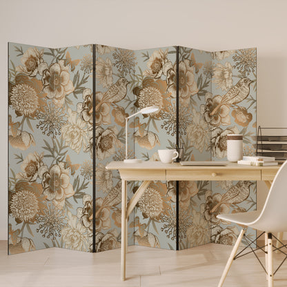 SUCCULENT WHIMSY - Divisorio decorativo per ambienti a 6 pannelli