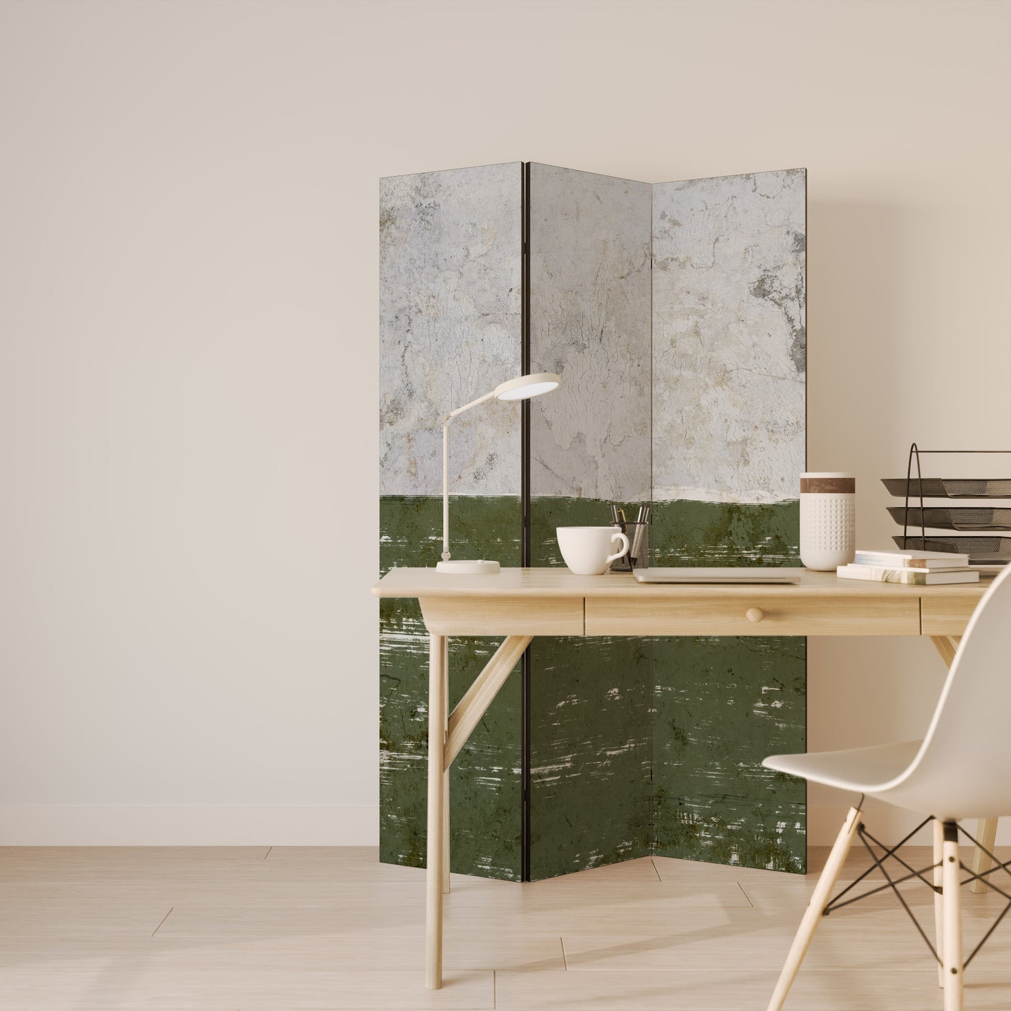RUSTIC RADIANCE ASSEMBLED Divisorio decorativo per ambienti a 3 pannelli
