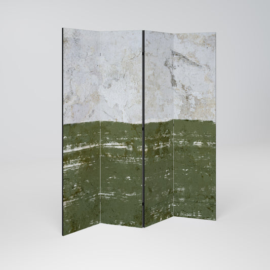 RUSTIC RADIANCE ASSEMBLED Divisorio decorativo per ambienti a 4 pannelli