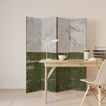 RUSTIC RADIANCE ASSEMBLED Divisorio decorativo per ambienti a 4 pannelli