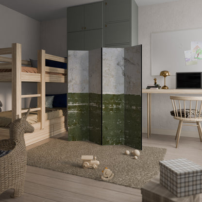 RUSTIC RADIANCE ASSEMBLED Divisorio decorativo per ambienti a 4 pannelli