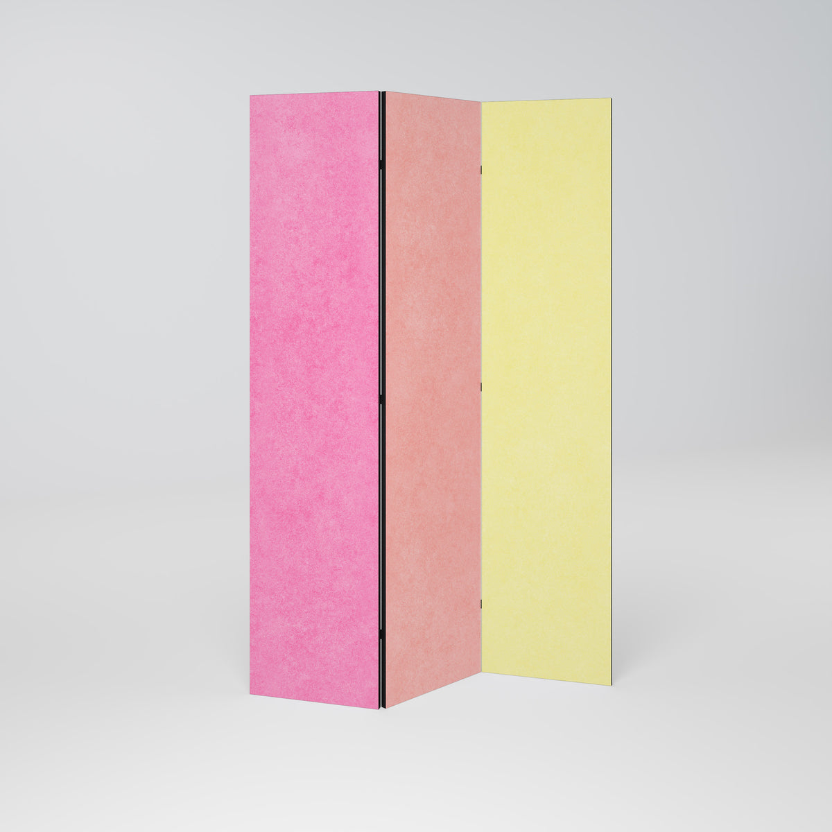 LIKE A ROLLING SHADE Paravento Decorativo a 3 Pannelli