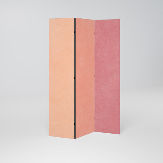 Divisorio decorativo per ambienti a 3 pannelli "SELLS LIKE PINK SPIRIT"