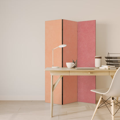 Divisorio decorativo per ambienti a 3 pannelli "SELLS LIKE PINK SPIRIT"