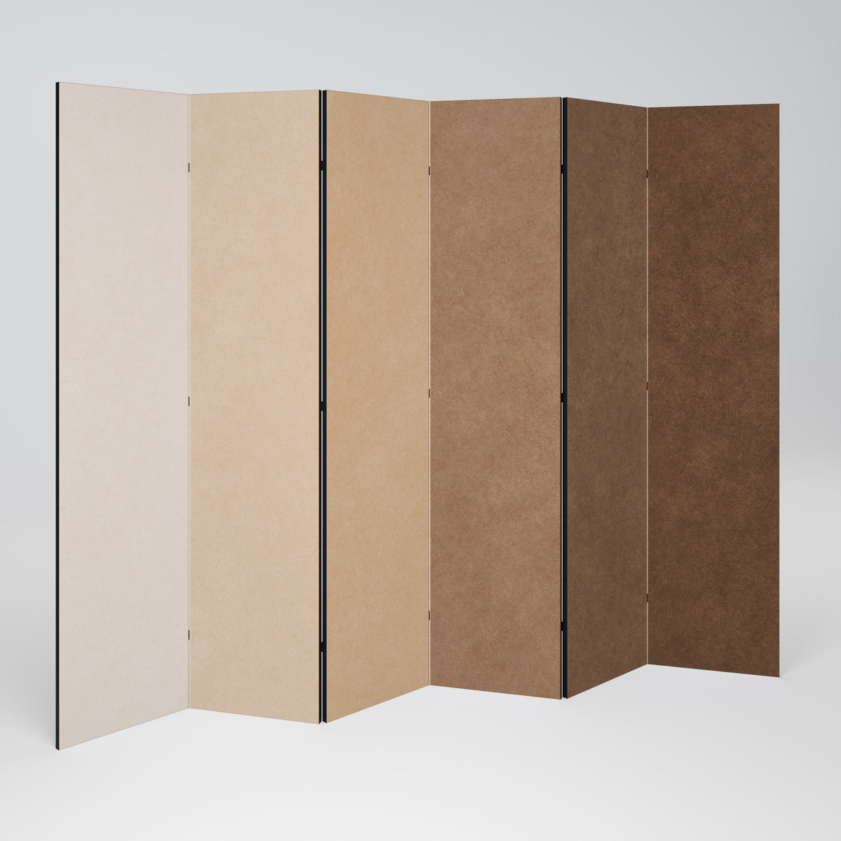 BROWNING IN THE DEEP Decorative 6-Panel Room Divider