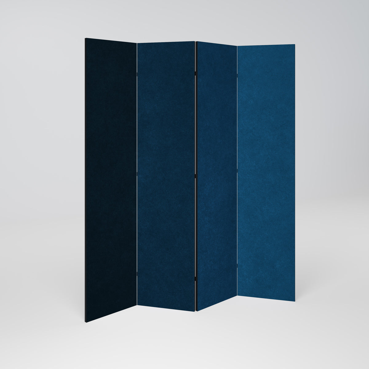 SHAKE IT BLUE Paravento Decorativo a 4 Pannelli