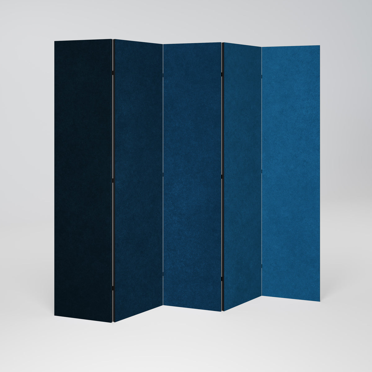SHAKE IT BLUE Paravento Decorativo a 5 Pannelli