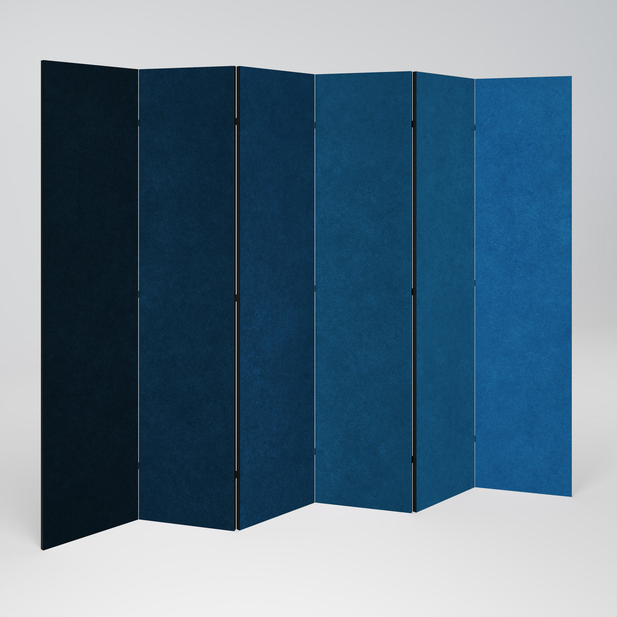 SHAKE IT BLUE Paravento Decorativo a 6 Pannelli