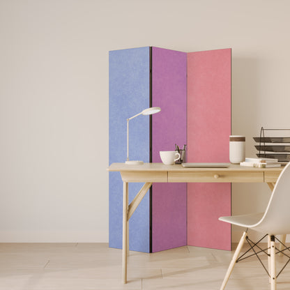 IL MIO CUORE SI COLORERÀ Divisorio decorativo per ambienti a 3 pannelli