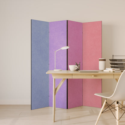 IL MIO CUORE SI COLORERÀ Divisorio decorativo per ambienti a 4 pannelli