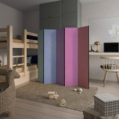 IL MIO CUORE SI COLORERÀ Divisorio decorativo per ambienti a 5 pannelli
