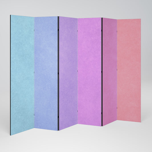 IL MIO CUORE SI COLORERÀ Divisorio decorativo per ambienti a 6 pannelli