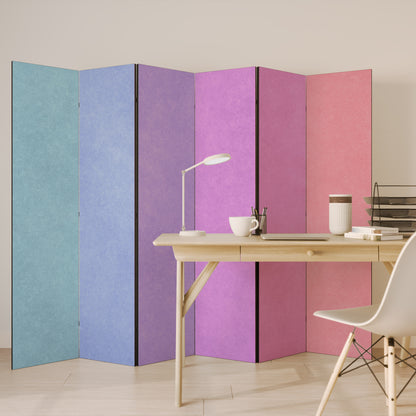 IL MIO CUORE SI COLORERÀ Divisorio decorativo per ambienti a 6 pannelli
