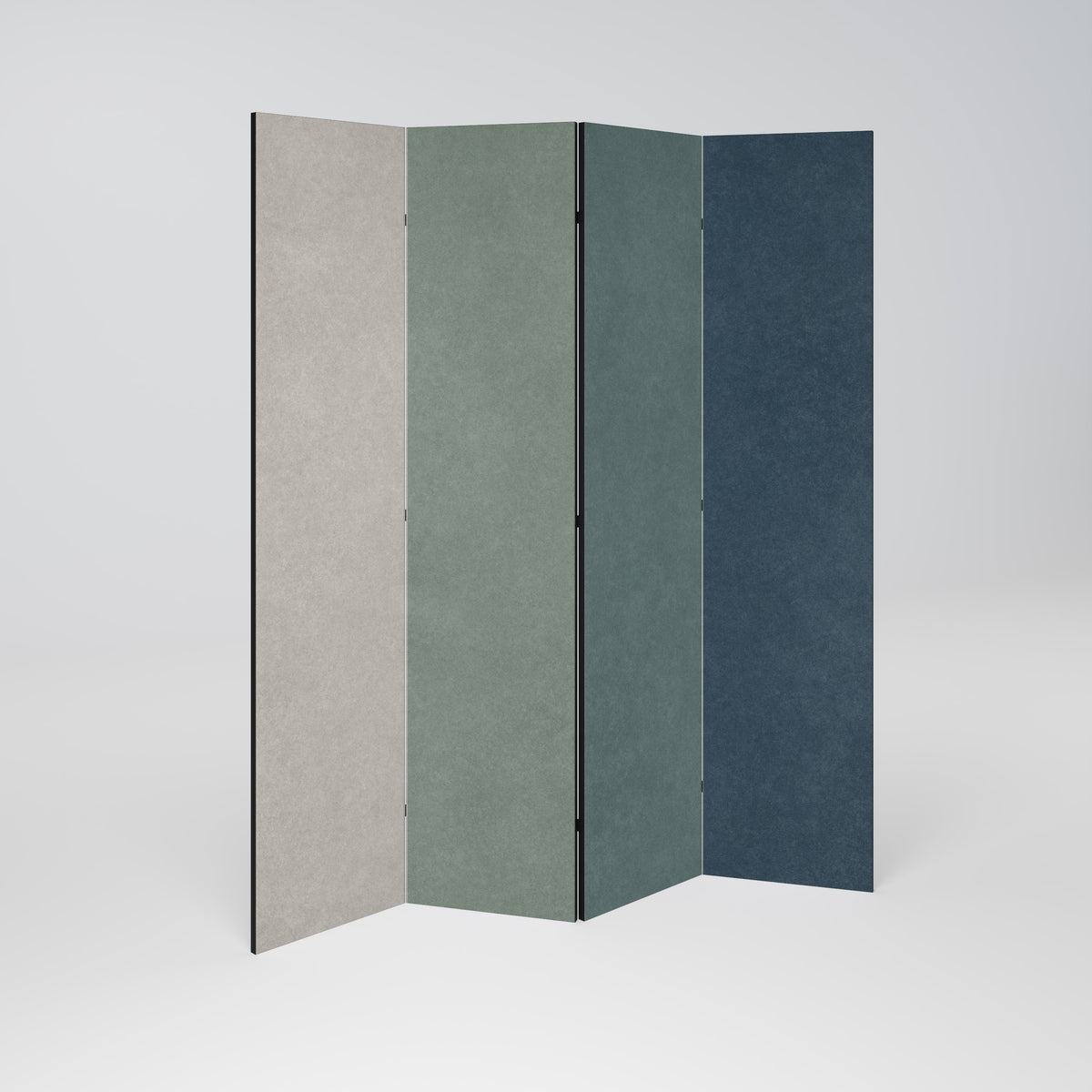 NORTH SEA ROMANCE Decorative 4-Panel Room Divider