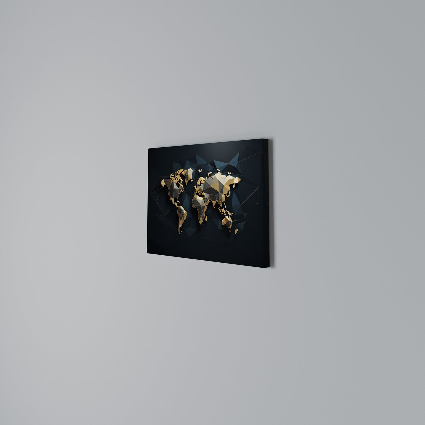 SHIMMERING WORLD SYMMETRY Stampa su tela orizzontale