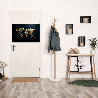 Poster orizzontale staccabile e attaccabile SHIMMERING WORLD SYMMETRY