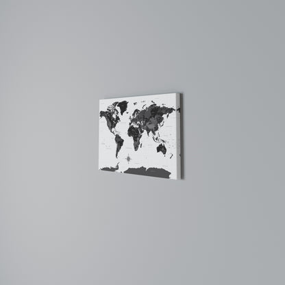 GLOBAL SHADOWS Stampa su tela orizzontale