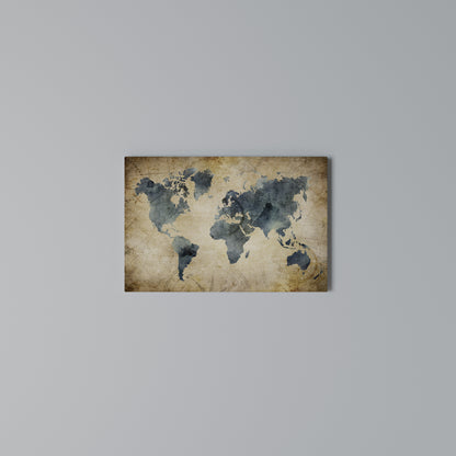 VINTAGE WORLDVIEW Stampa su tela orizzontale