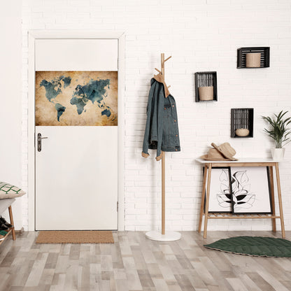 Poster orizzontale staccabile e attaccabile VINTAGE WORLDVIEW