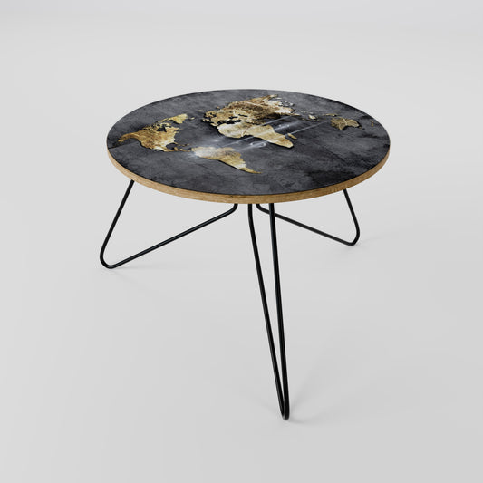 Tavolino da caffè SHIMMERING EARTH MAP 60
