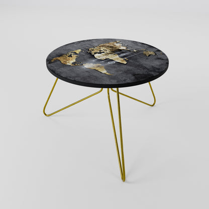 Tavolino da caffè SHIMMERING EARTH MAP 60